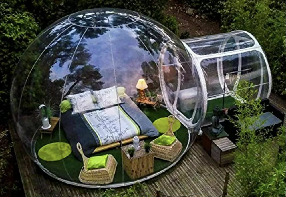 bubble tent house