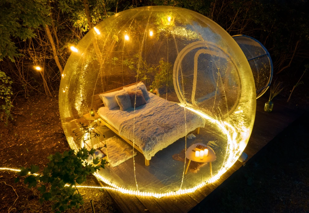 stargazing bubble tent