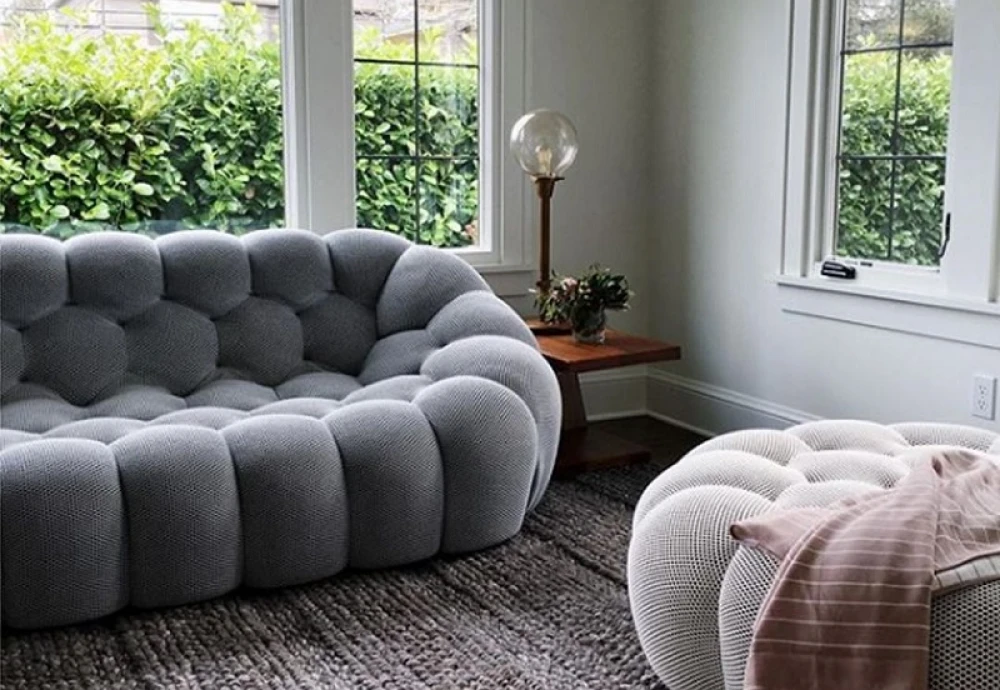 curved bubble sofa