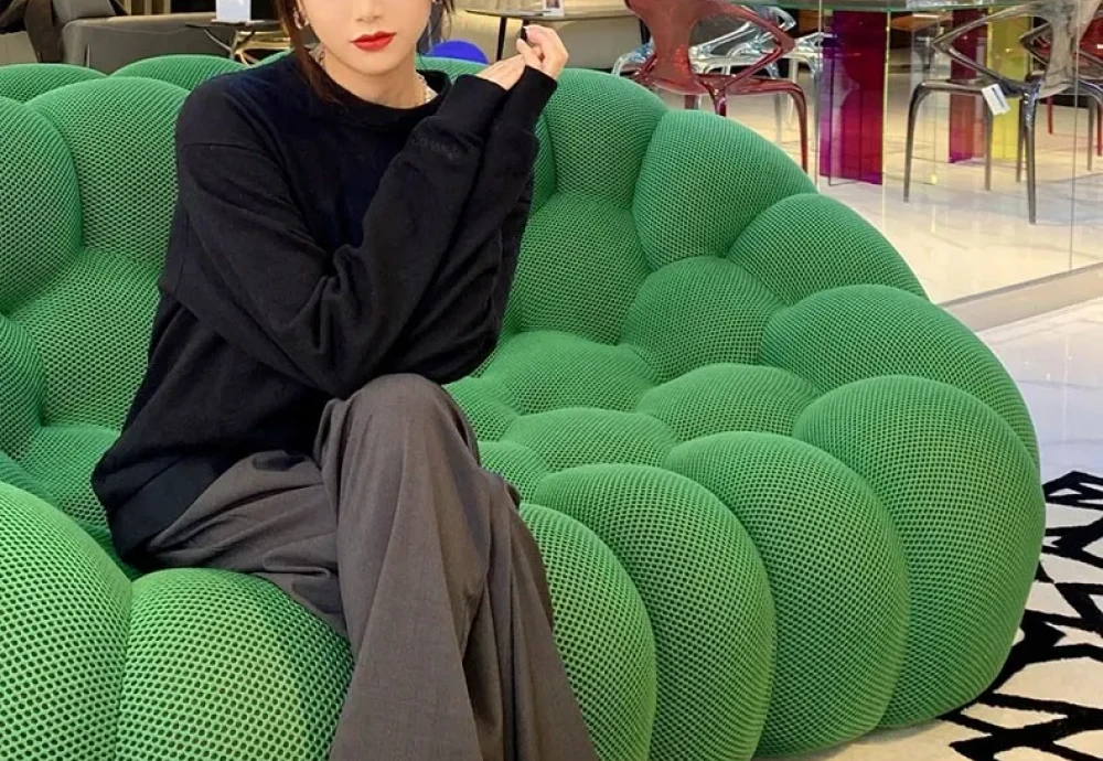 bubble sofa green